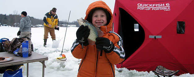 Ultimate Ice Fishing Tournament Weigh-In 2012