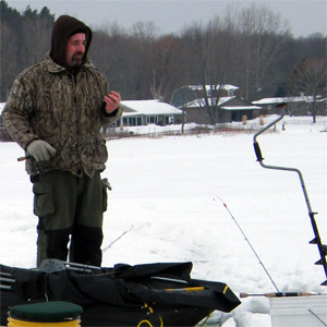 Big Pike and Muskie Images from Keith Stanton : Great Lakes Ice Fishing