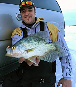 Late Season Crappie : Great Lakes Ice Fishing